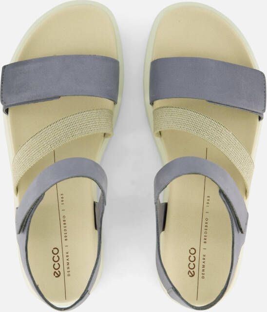 ECCO Flowt W Sandalen blauw Leer