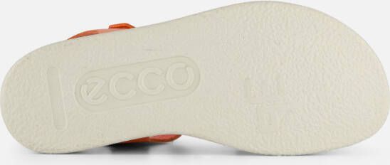 ECCO Flowt W Sandalen oranje Leer