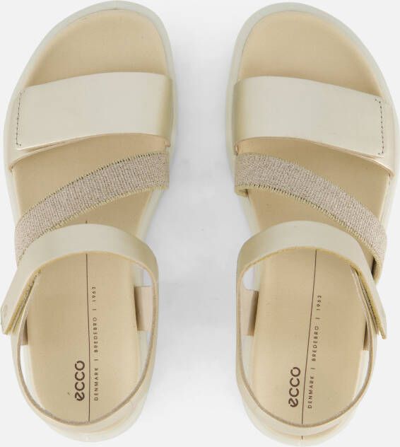 ECCO Flowt W Strap Sandalen goud Leer