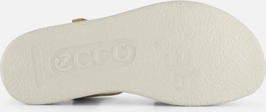 ECCO Flowt W Strap Sandalen goud Leer