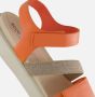 ECCO Flowt W Sandalen oranje Leer - Thumbnail 5