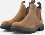 ECCO Women's Grainer Leather Cow Oil Nubuck Hoge schoenen bruin - Thumbnail 3