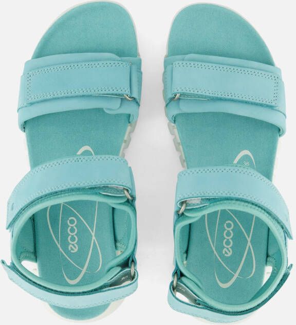 ECCO Gruuv Sandalen blauw Leer