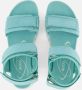 ECCO Gruuv Sandalen blauw Leer Dames - Thumbnail 4