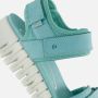 ECCO Gruuv Sandalen blauw Leer Dames - Thumbnail 6