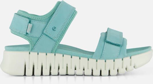 ECCO Gruuv Sandalen blauw Leer