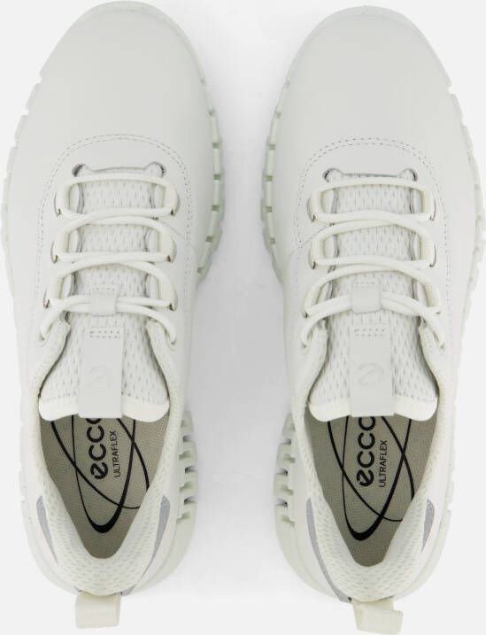 ECCO Gruuv Sneakers wit Leer