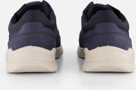 ECCO Irving Sneakers blauw Leer