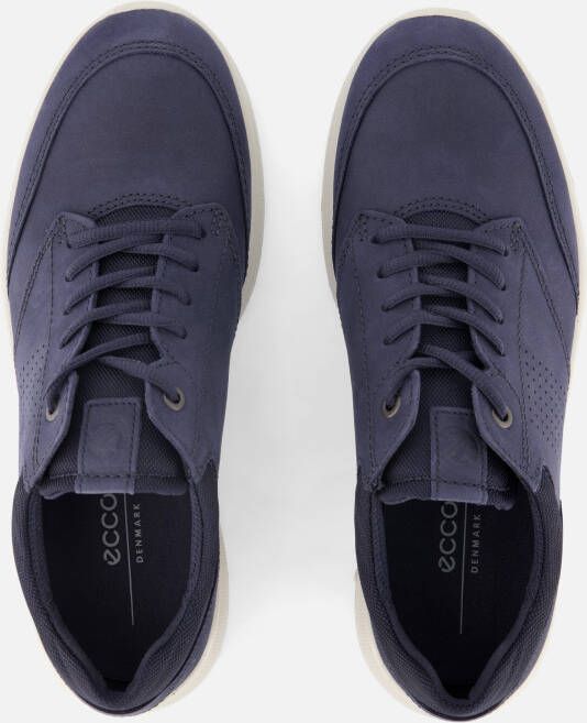 ECCO Irving Sneakers blauw Leer