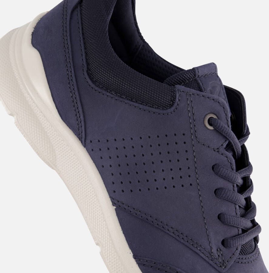 ECCO Irving Sneakers blauw Leer