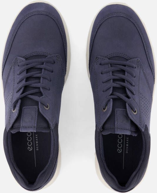 ECCO Irving Sneakers blauw Leer