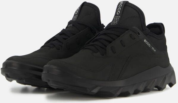 ECCO MX W Sneakers zwart Nubuck