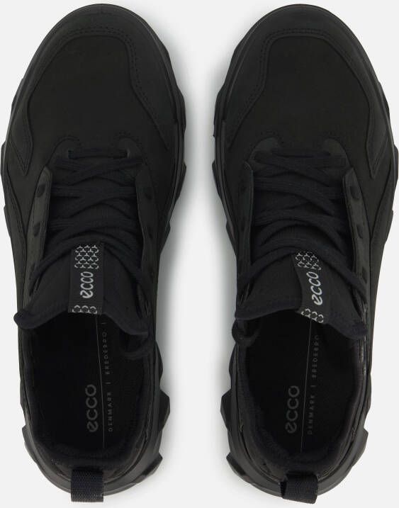 ECCO MX W Sneakers zwart Nubuck