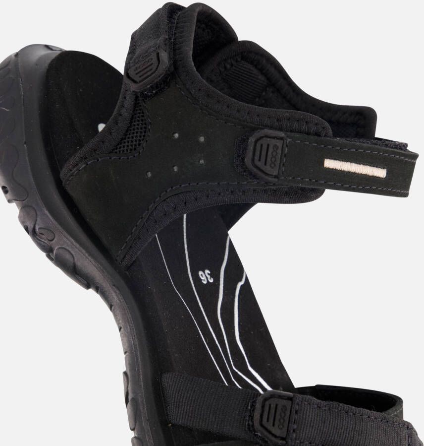 ECCO Offroad Roam Sandalen zwart Nubuck
