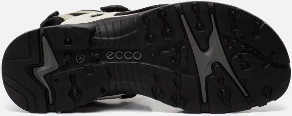 ECCO Offroad Sandalen blauw Leer