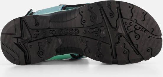 ECCO Offroad Sandalen blauw Nubuck