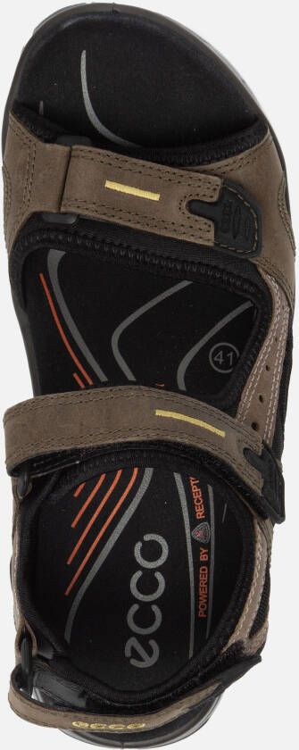 ECCO Offroad Sandalen bruin Nubuck