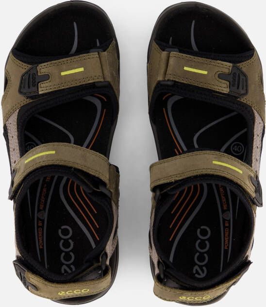 ECCO Offroad Sandalen bruin Nubuck