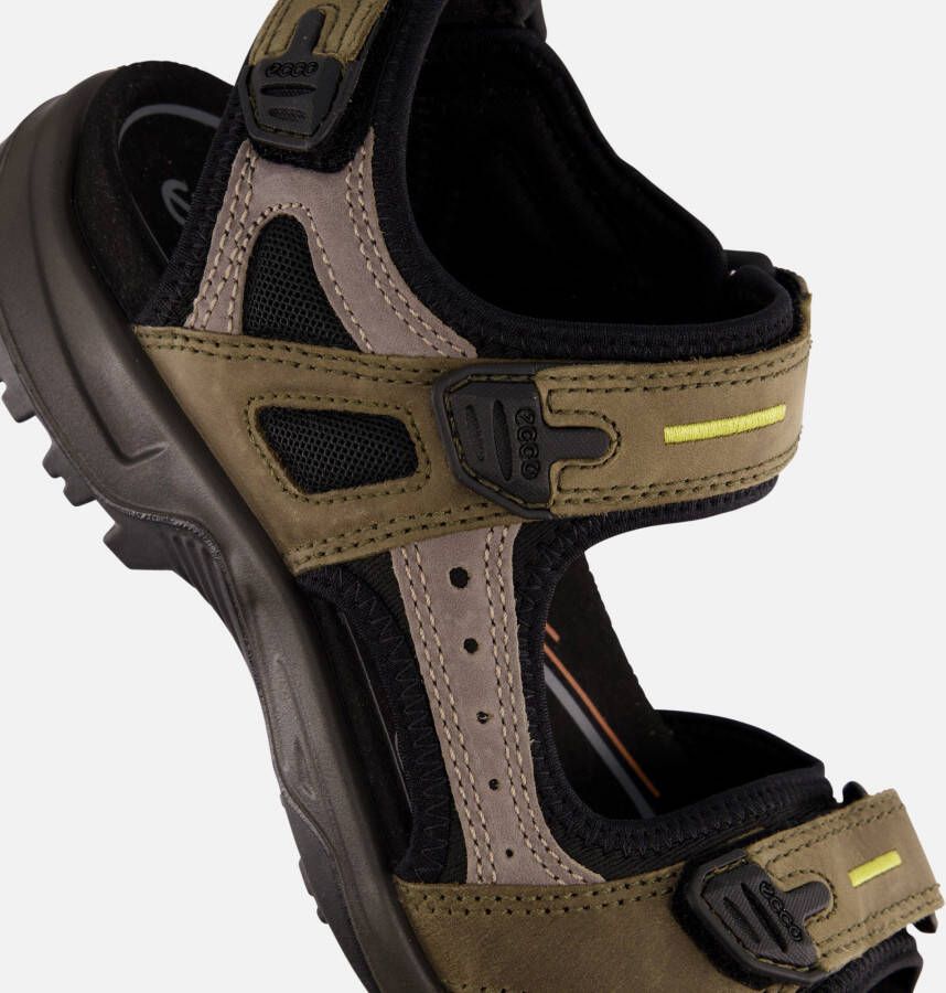 ECCO Offroad Sandalen bruin Nubuck