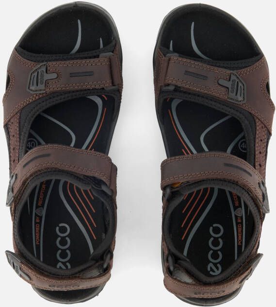 ECCO Offroad Sandalen bruin Nubuck