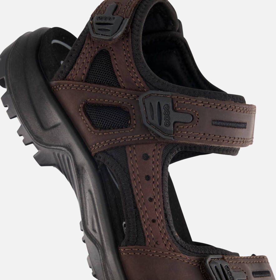 ECCO Offroad Sandalen bruin Nubuck
