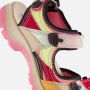 ECCO Offroad Sandalen rood Nubuck Dames - Thumbnail 6