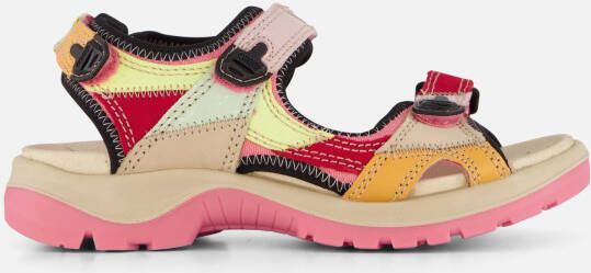 ECCO Offroad Sandalen rood Nubuck