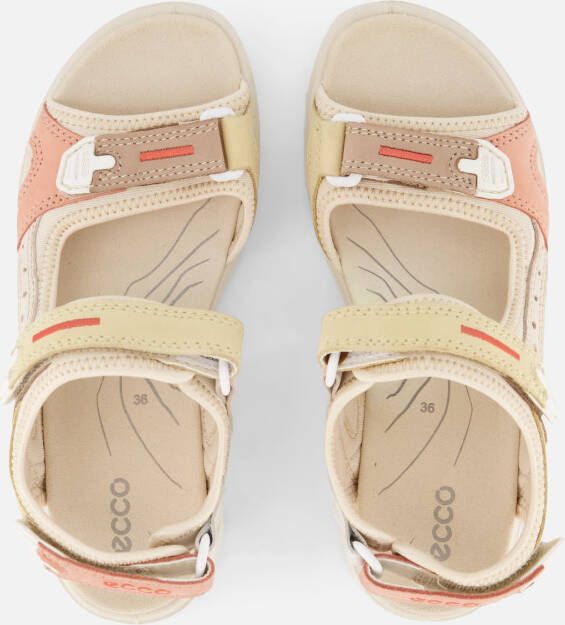 ECCO Offroad Sandalen roze Leer