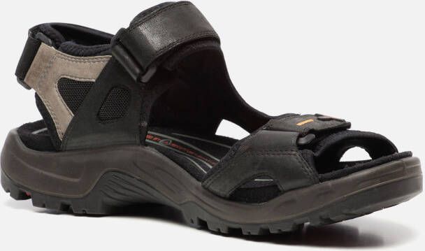 ECCO Offroad sandalen zwart Nubuck