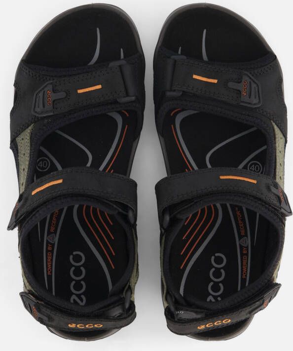 ECCO Offroad Sandalen zwart Nubuck
