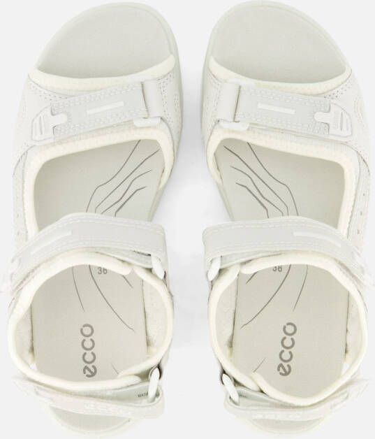 ECCO Offroad Yucatan W Sandalen wit Leer