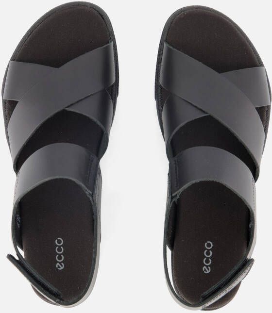 ECCO Samara Sandalen zwart Leer