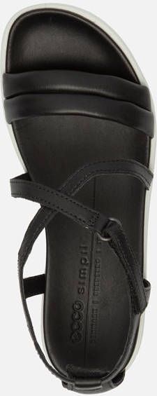 ECCO Simpil sandalen zwart