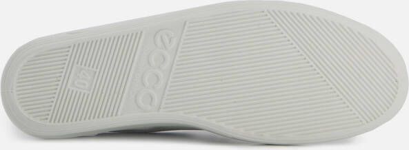 ECCO Soft 2.0 Veterschoenen wit Leer