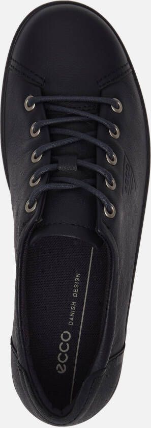 ECCO Soft 2.0 W Sneakers blauw Leer