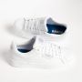 ECCO Soft Classic leren dames veterschoenen Blauw Echt leer Uitneembare zool - Thumbnail 13