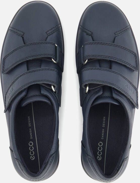 ECCO Soft 2.0 W Sneakers blauw Leer