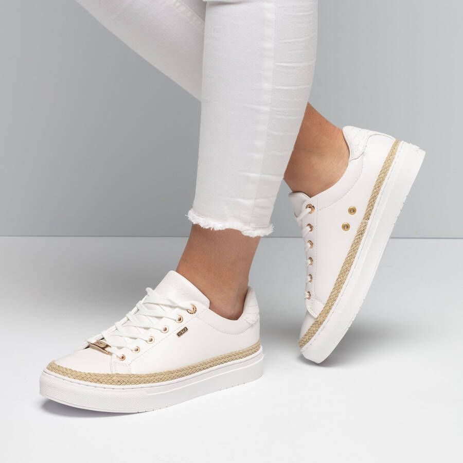 ECCO Soft 2.0 W Sneakers wit Leer