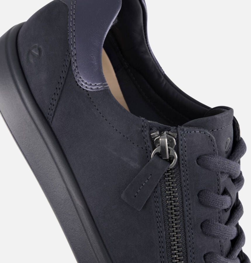 ECCO Soft 7 slide sneakers blauw