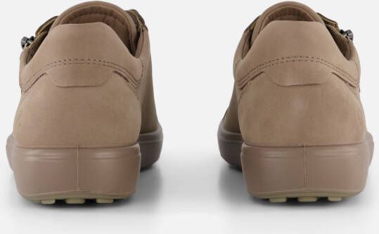 ECCO Soft 7 Slide Sneakers taupe Nubuck