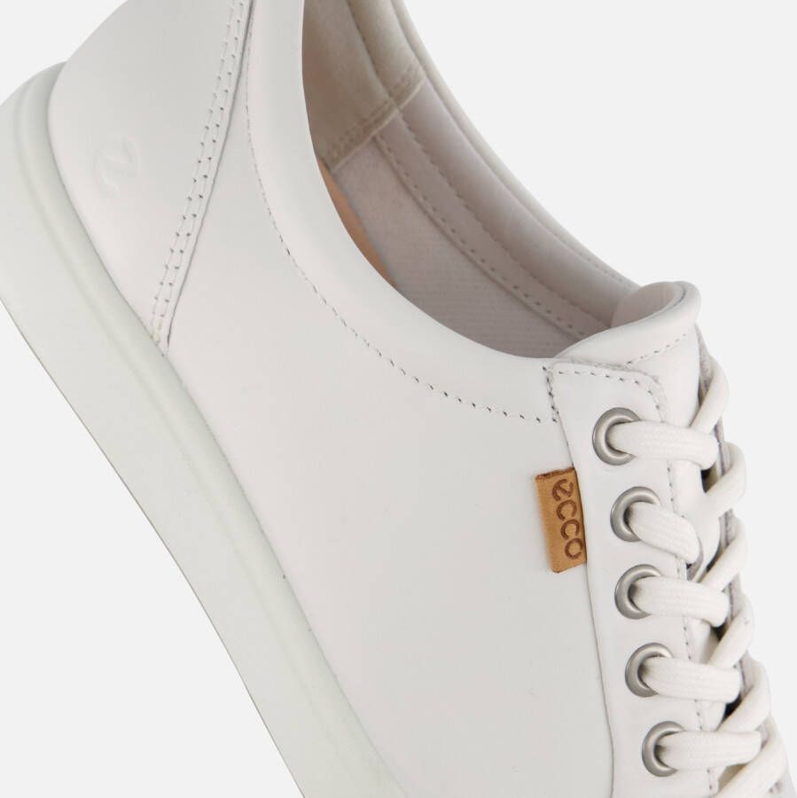 ECCO Soft 7 Sneakers wit Leer