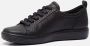 ECCO Soft 7 W veterschoenen zwart Textiel Dames - Thumbnail 6