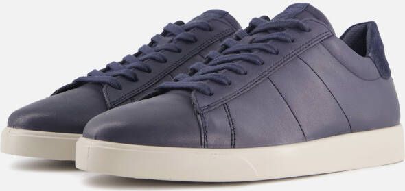 ECCO Street Lite M Sneakers blauw Suede