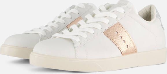 ECCO Street Lite wit Leer