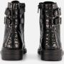 Feyn Brooke Veterboots zwart Lak - Thumbnail 3
