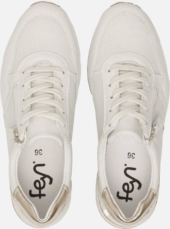 Feyn Claire 18 Sneakers wit Leer