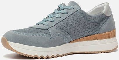 Feyn Claire sneakers blauw Suede - Schoenen.nl