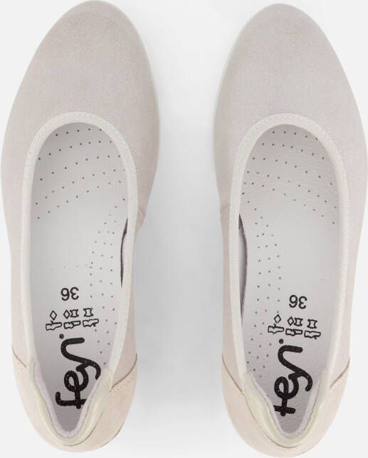 Feyn Ellie 08 Instappers beige Textiel