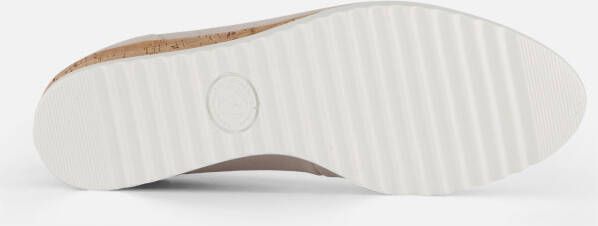 Feyn Ellie 08 Instappers beige Textiel