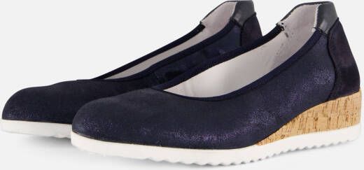 Feyn Ellie 08 Instappers blauw Suede